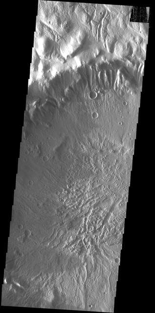NASA image: Large Crater