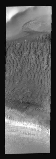 NASA image: Polar Dunes