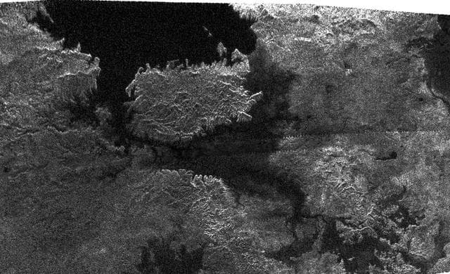 NASA image: Titan: Larger and Larger Lakes