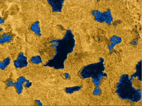 NASA image: Radar Shows Evidence of Seas