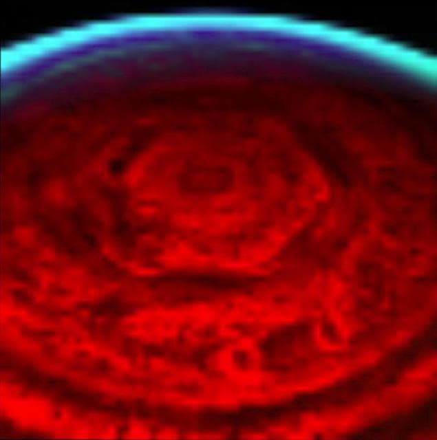 NASA image: Saturn Strange Hexagon