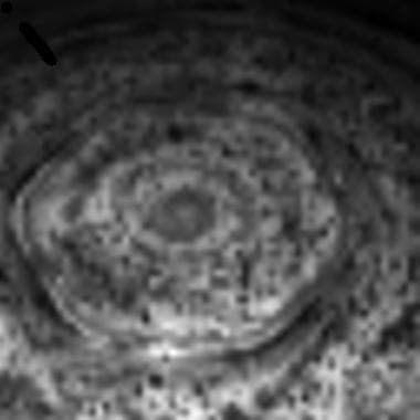 NASA image: Spinning Saturn