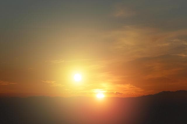 NASA image: Alien Sunset Artist Concept