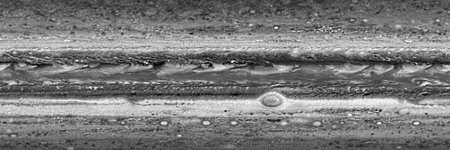 NASA image: A Moving Jupiter Global Map Animation