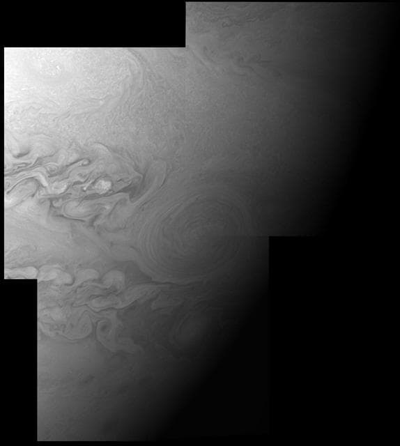 NASA image: The Little Red Spot: Closest View Yet
