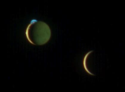 NASA image: Two Moons Meet over Jupiter