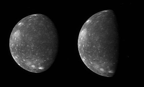 NASA image: Capturing Callisto