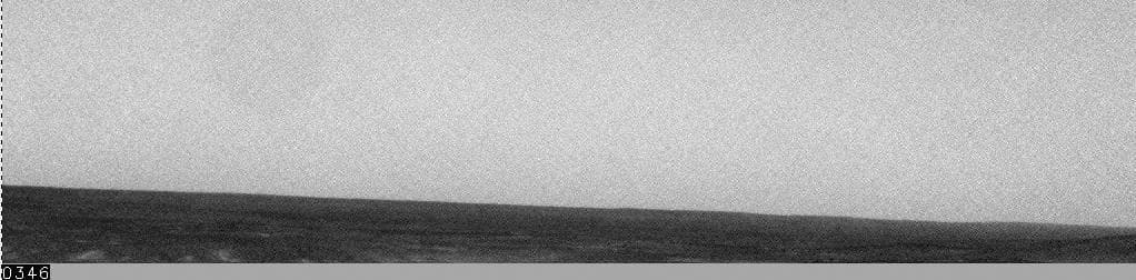 NASA image: Spirit Feels Dust Gust
