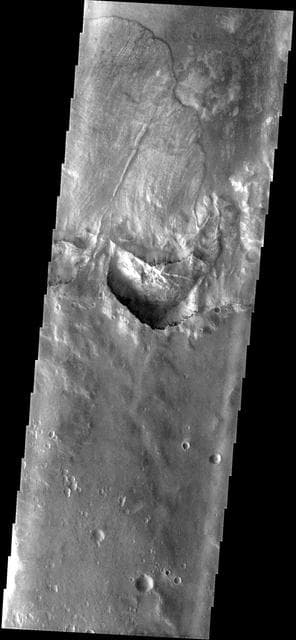 NASA image: Landslide