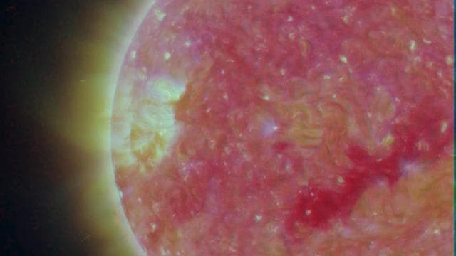 NASA image: Close-up View of an Active Region of the Sun, March 23, 2007