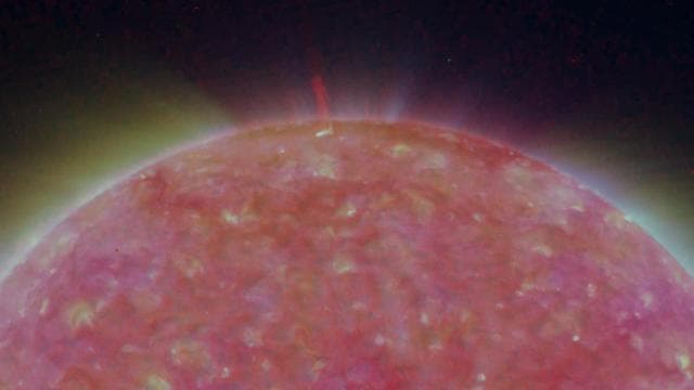 NASA image: North Pole of the Sun, March 20, 2007