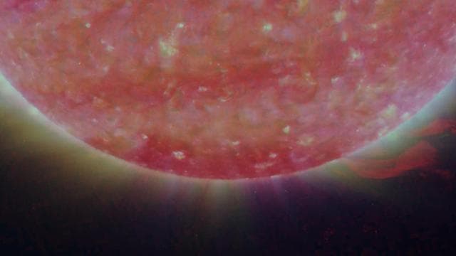 NASA image: South Pole of the Sun, March 20, 2007