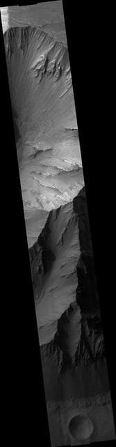 NASA image: Valles Marineris Wall Rock