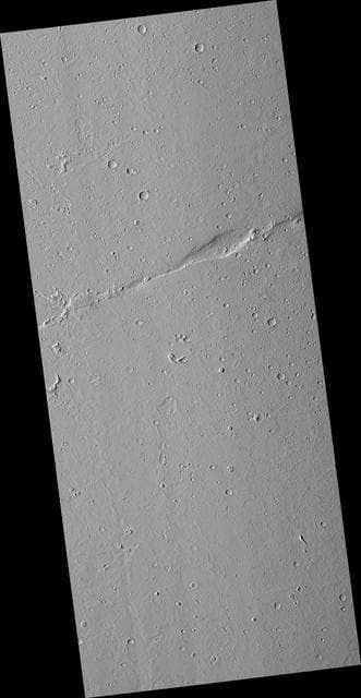 NASA image: Faulting in Amazonis Planitia
