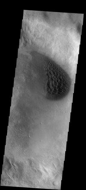 NASA image: Crater Dunes