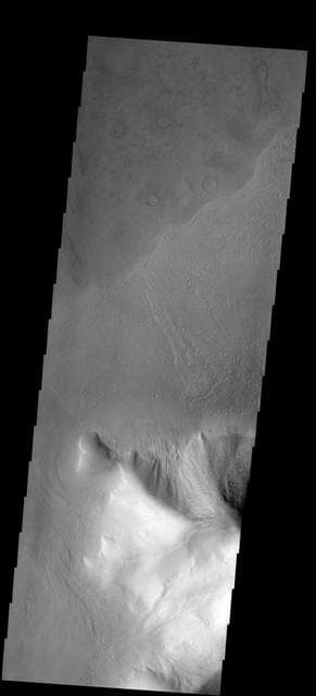 NASA image: Debris Flow