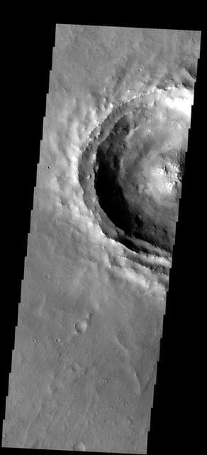 NASA image: Classic Crater