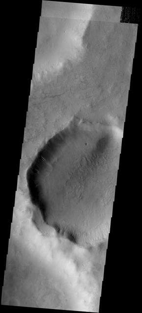 NASA image: Gullies