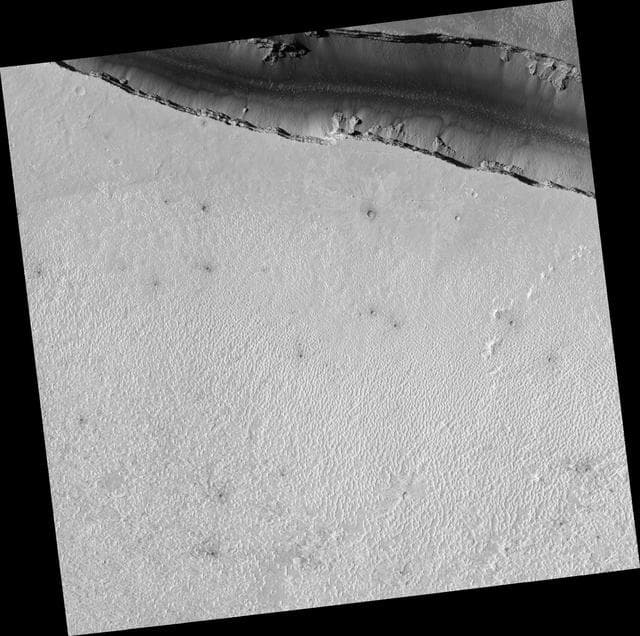 NASA image: Small Secondary Craters