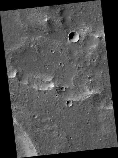NASA image: Deposits in Electris Region
