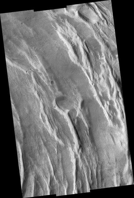 NASA image: Ascraeus Mons Caldera Wall