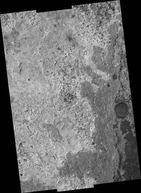 NASA image: North Sinus Meridiani Landforms