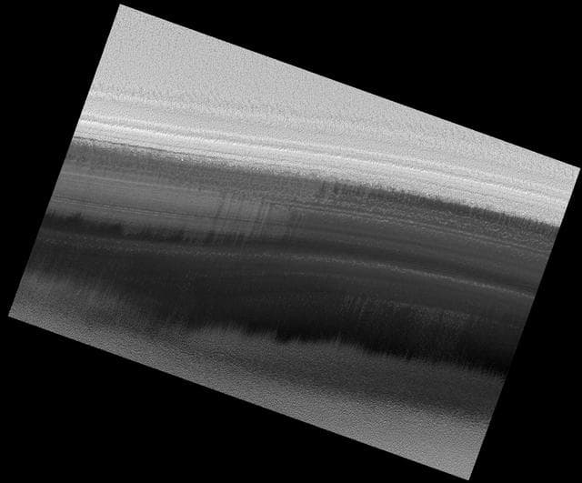 NASA image: Exposure of Polar Layered Deposits
