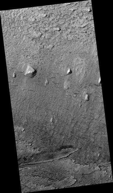 NASA image: Buttes in Arabia Region