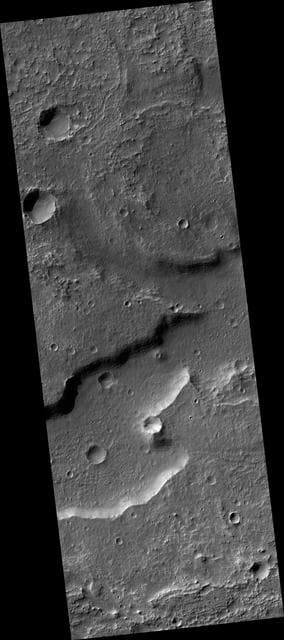 NASA image: Deposits in Electris Region