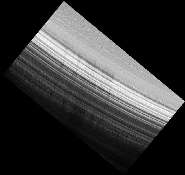 NASA image: North Polar Layered Deposits Exposed Wall