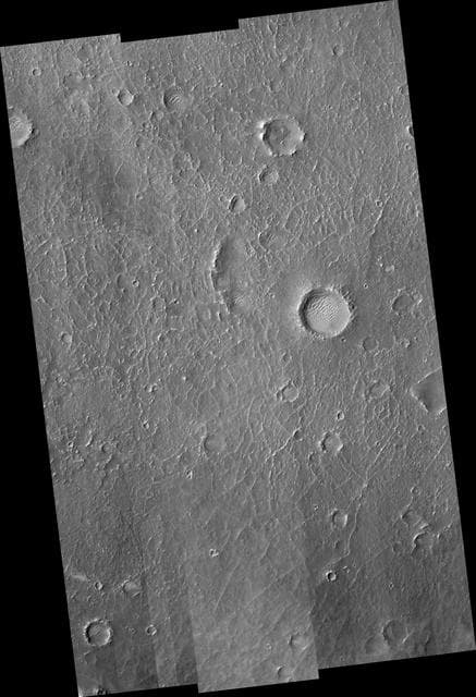 NASA image: Floor of Becquerel Crater