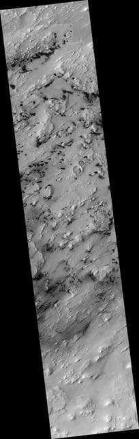 NASA image: Central Deposits in Pasteur Crater