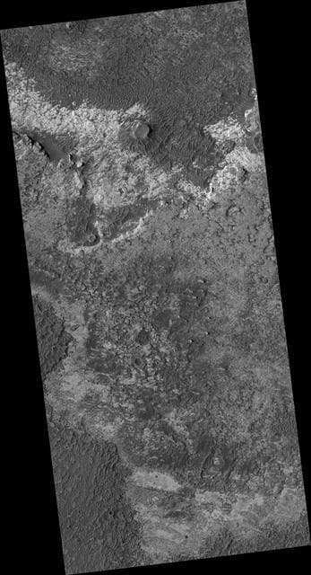 NASA image: Northern Meridiani Etched Terrain and Hematite Plains Contact