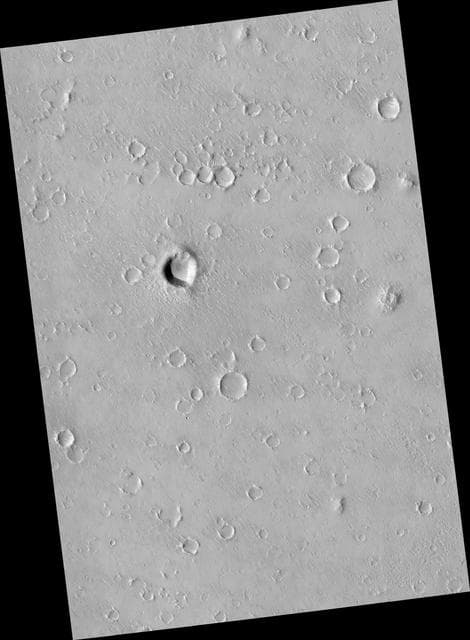 NASA image: Portion of Isidis Planitia Near the Beagle 2 Landing Ellipse