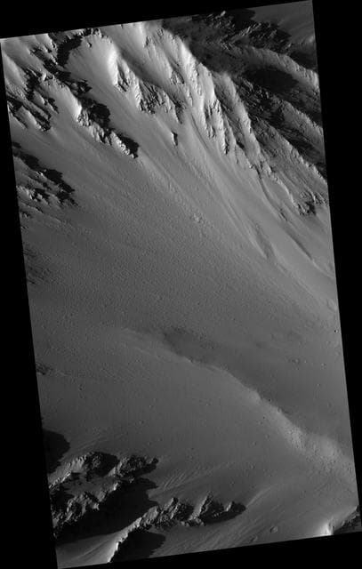NASA image: Sample Tharsis Tholus Caldera Wall