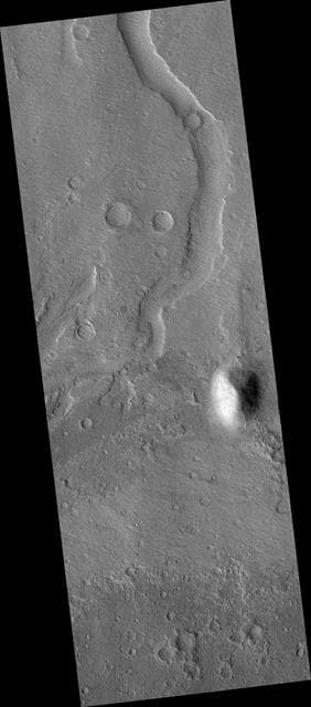 NASA image: Proposed MSL site in Xanthe/Hypanis Vallis