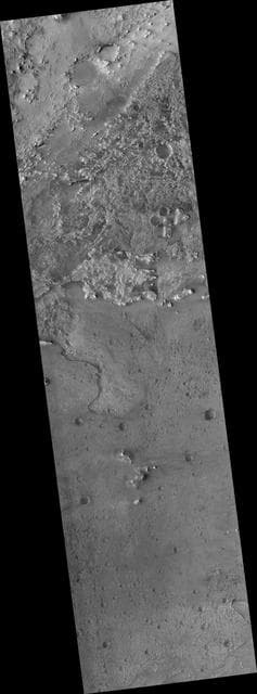 NASA image: Proposed MSL Site in Nili Fossae Crater