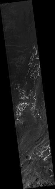 NASA image: Proposed MSL site in Holden Crater Fan