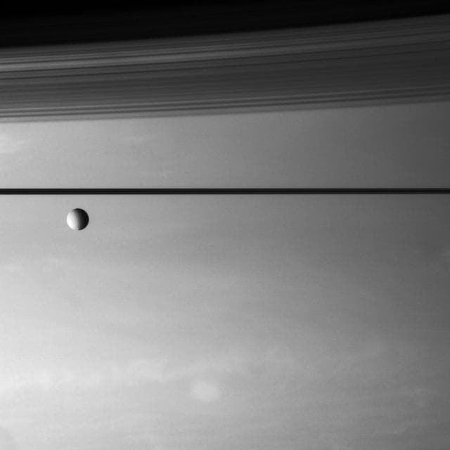 NASA image: Tethys Aloft