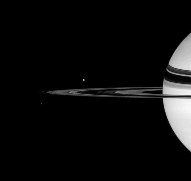 NASA image: Circling Satellites