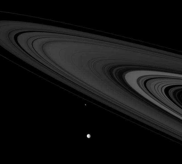 NASA image: Saturnian Citizens