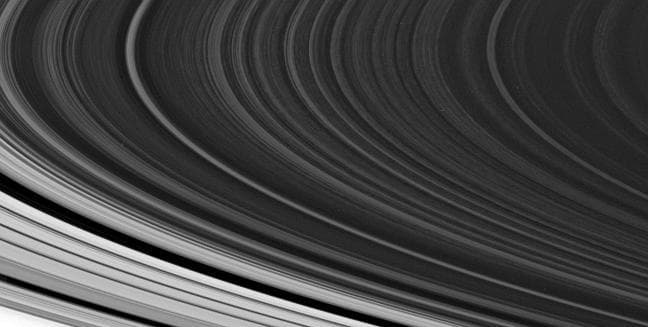 NASA image: B Ring Irregularities