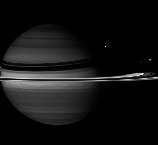 NASA image: Obscure Moon