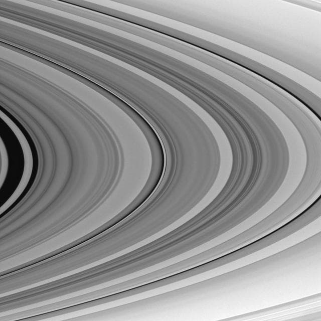 NASA image: Saturn Outer C Ring
