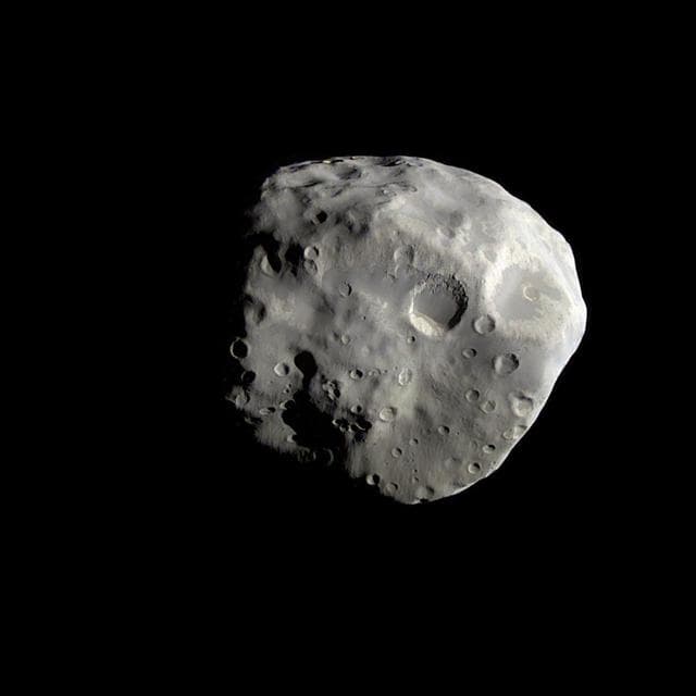 NASA image: Epimetheus Revealed