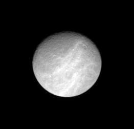NASA image: Trailing Rhea