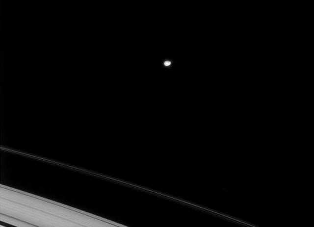 NASA image: Janus in View