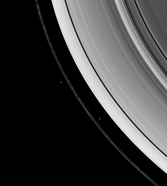 NASA image: Confining Moons