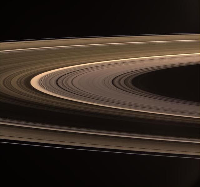 NASA image: Rings Aglow