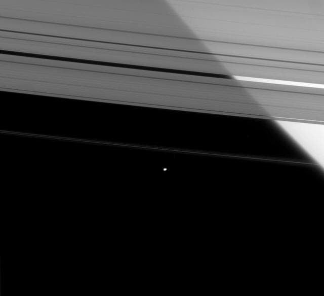 NASA image: The Shepherd and Saturn